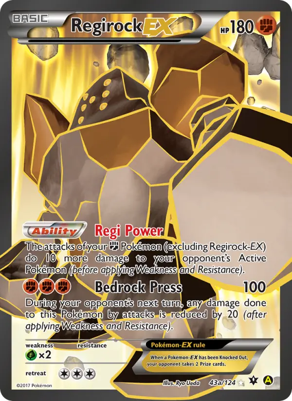 Regirock EX #43