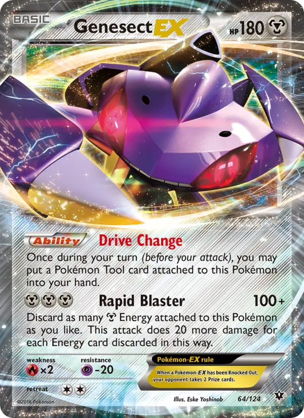 Genesect EX #64