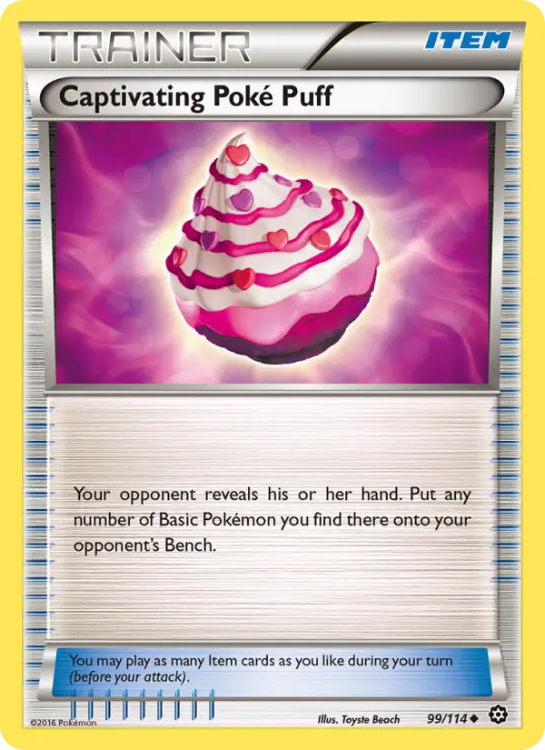 Captivating Poké Puff #99