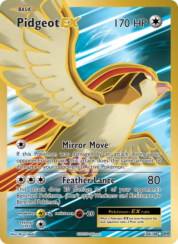 Pidgeot EX #104