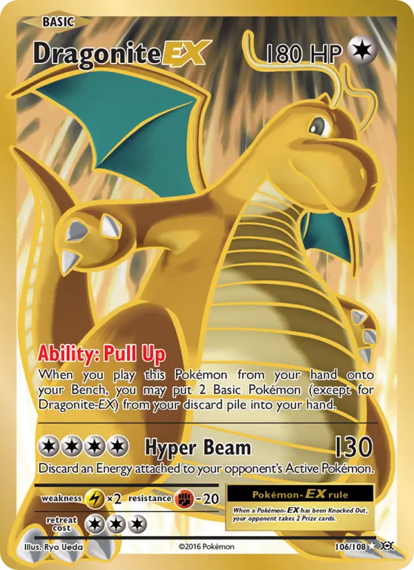 Dragonite EX #106