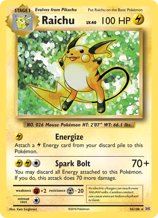 Raichu #36