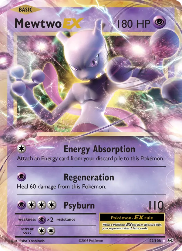 Mewtwo EX #52