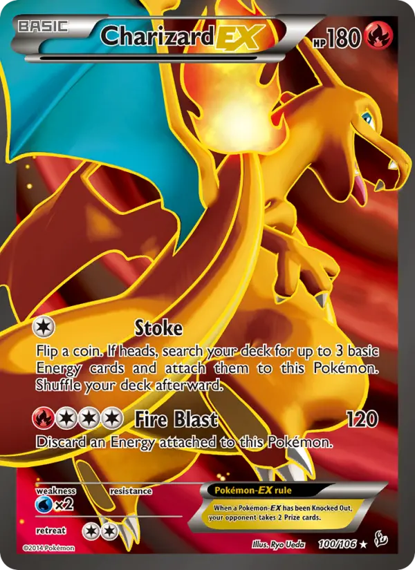 Charizard EX #100