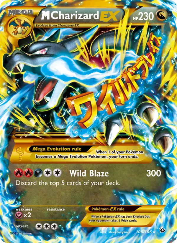 MCharizard EX #108