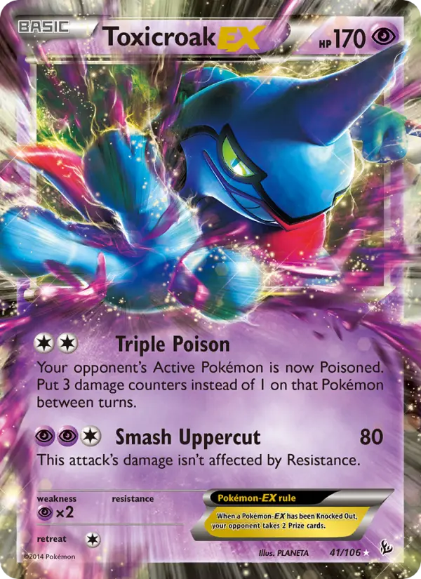 Toxicroak EX #41