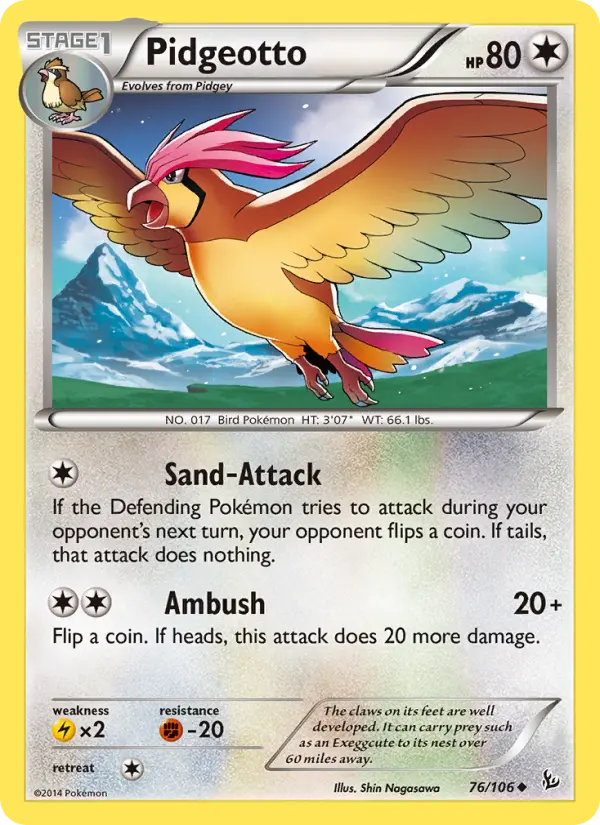 Pidgeotto #76