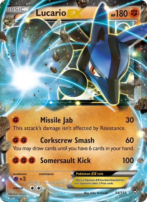 Lucario EX #54
