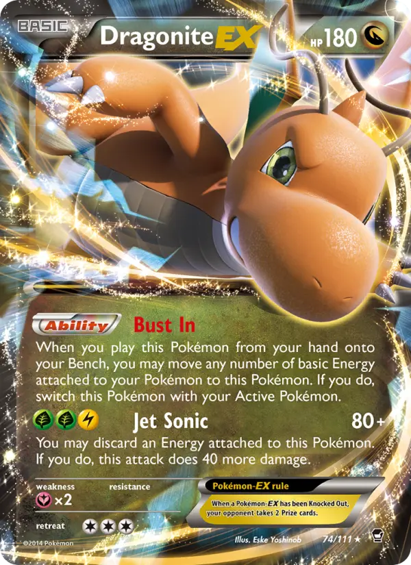 Dragonite EX #74