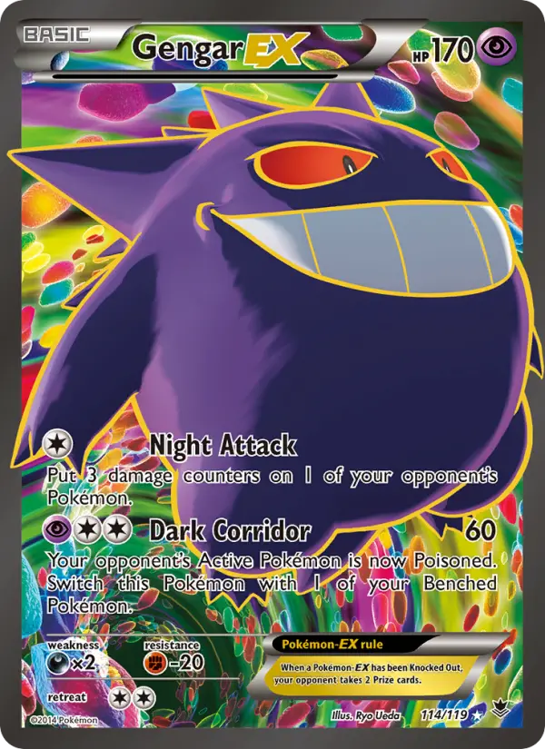Gengar EX #114
