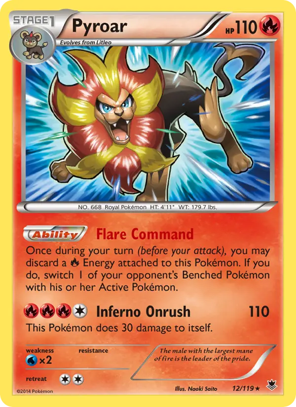 Pyroar #12