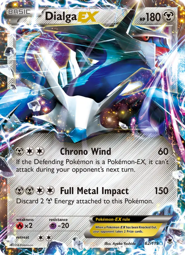 Dialga EX #62