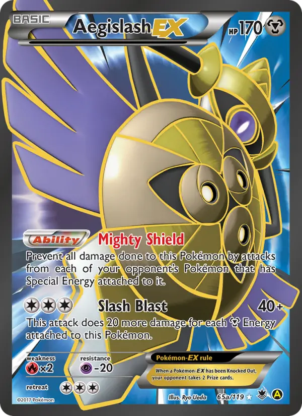 Aegislash EX #65