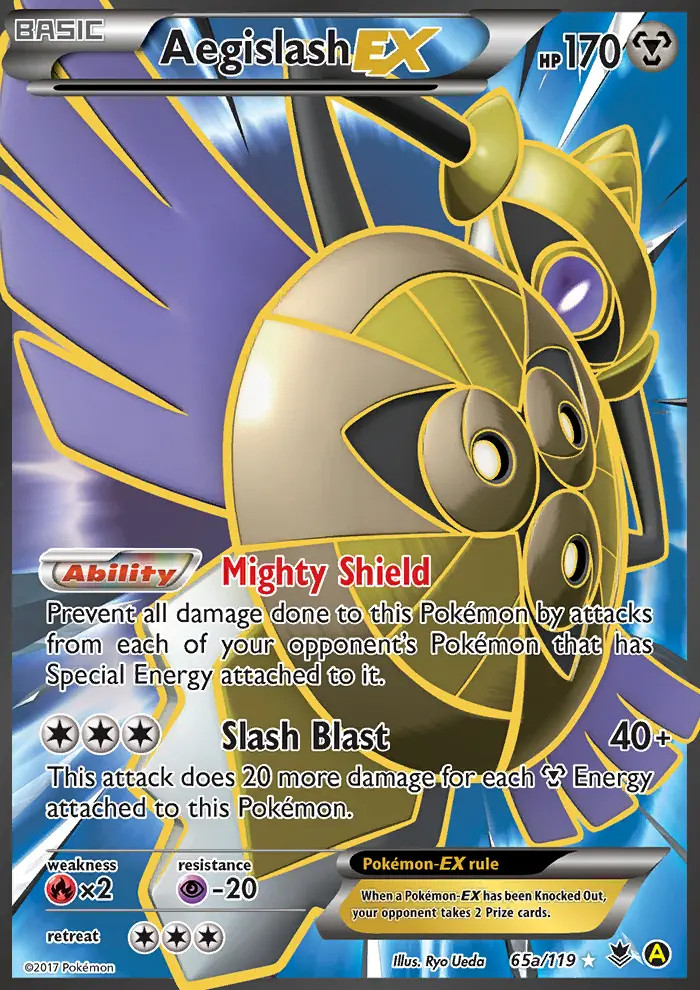 Aegislash EX #65a