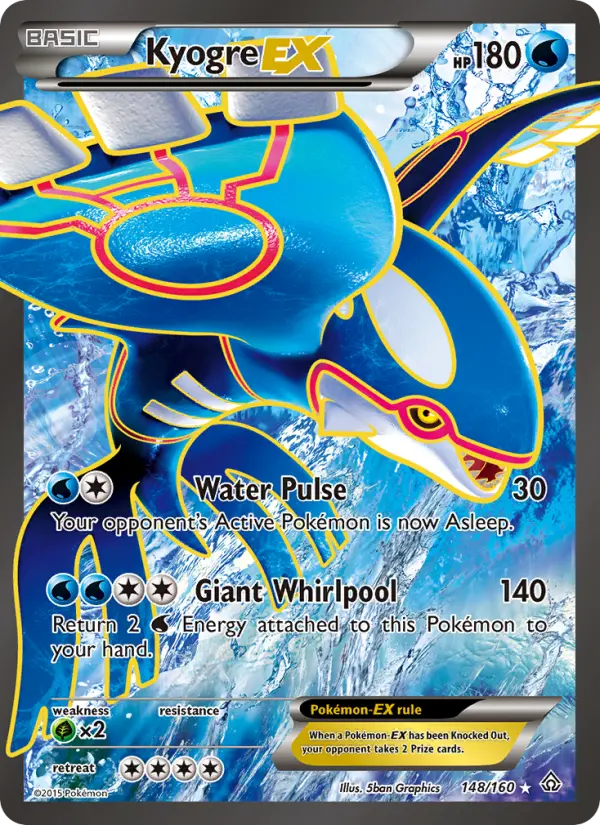 Kyogre EX #148