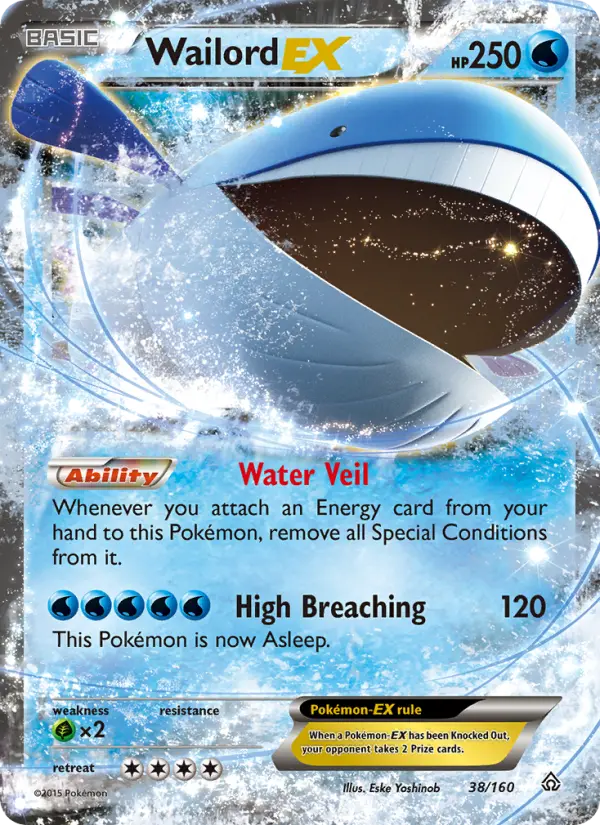 Wailord EX #38