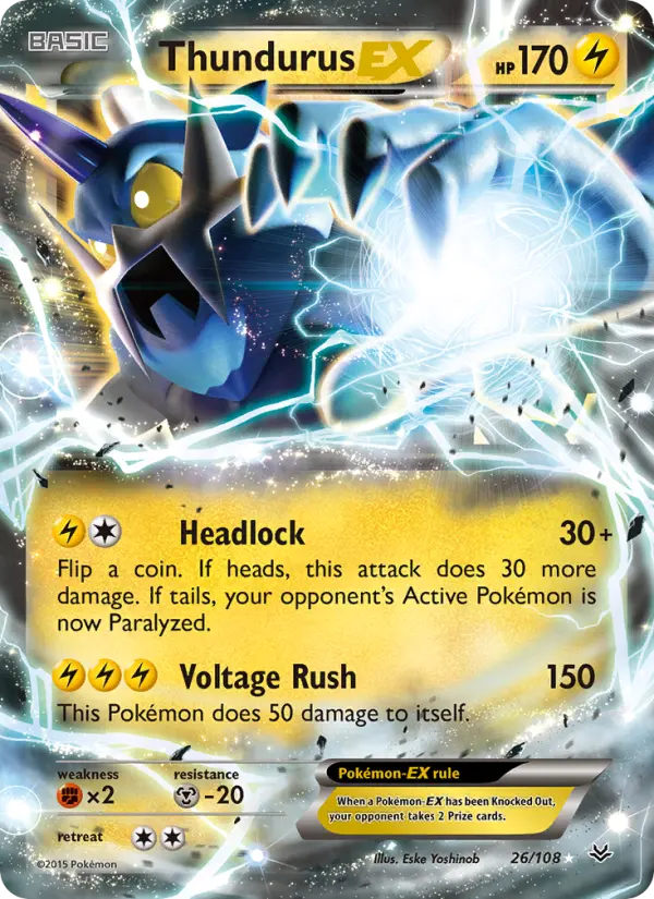Thundurus EX #26