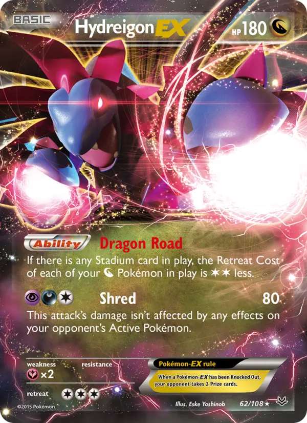 Hydreigon EX #62