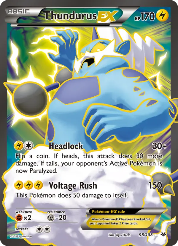 Thundurus EX #98