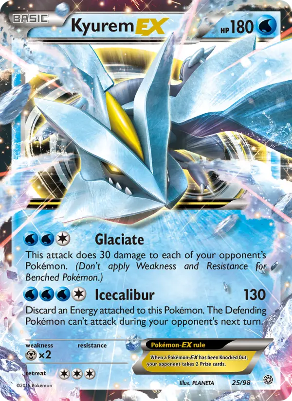 Kyurem EX #25