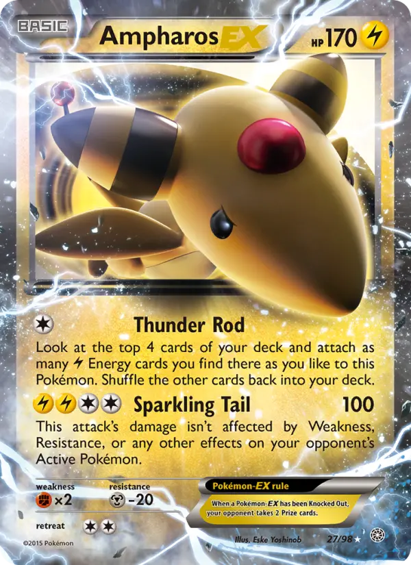 Ampharos EX #27