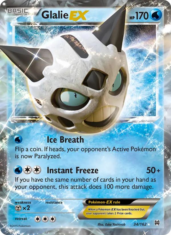 Glalie EX #34