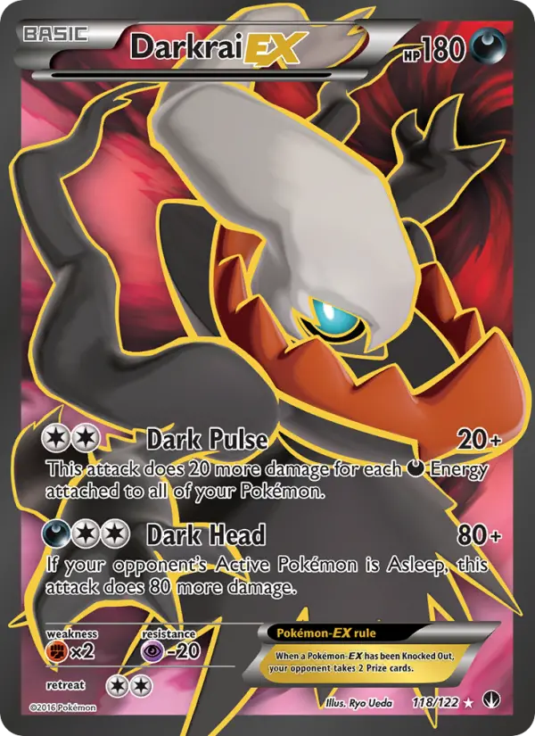 Darkrai EX #118