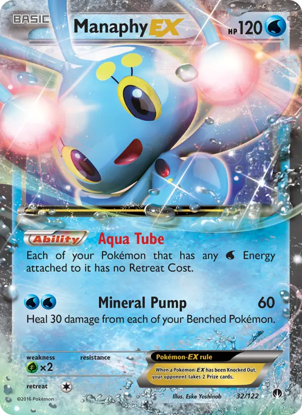 Manaphy EX #32
