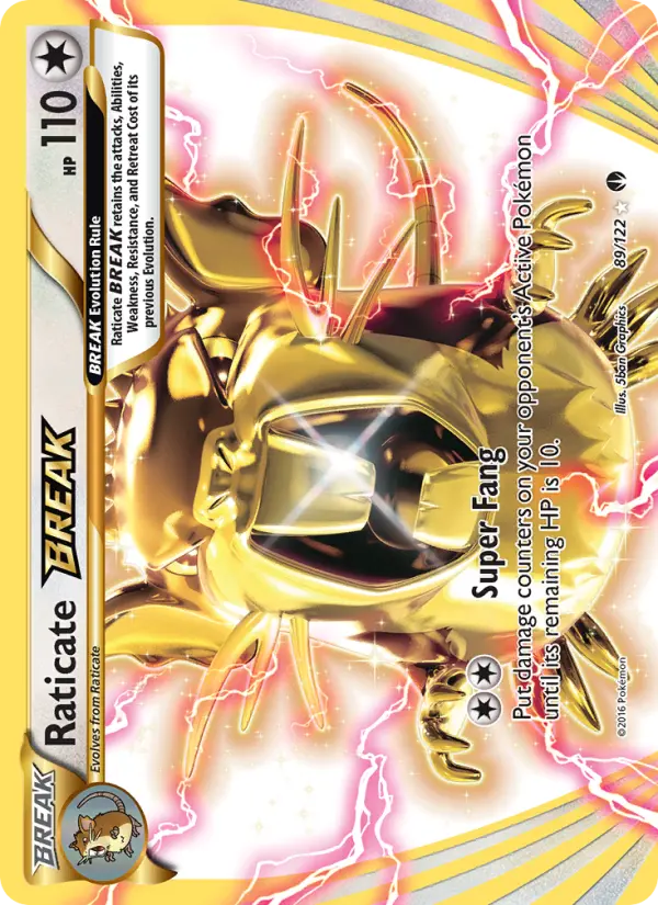 Raticate BREAK #89