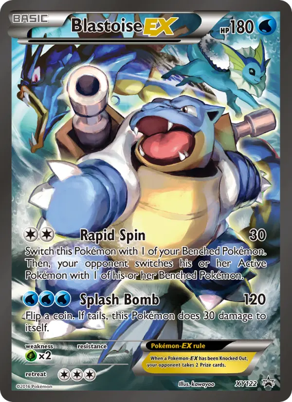 Blastoise EX #122
