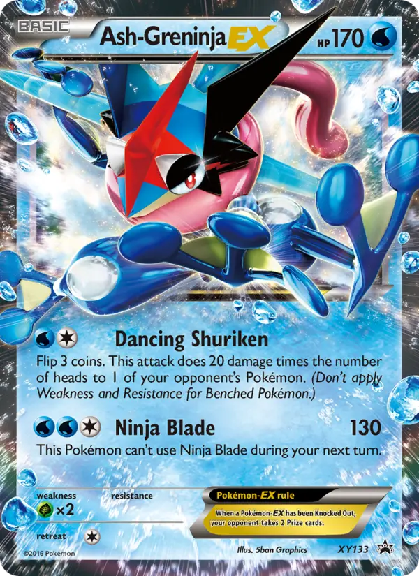 Ash-Greninja EX #133