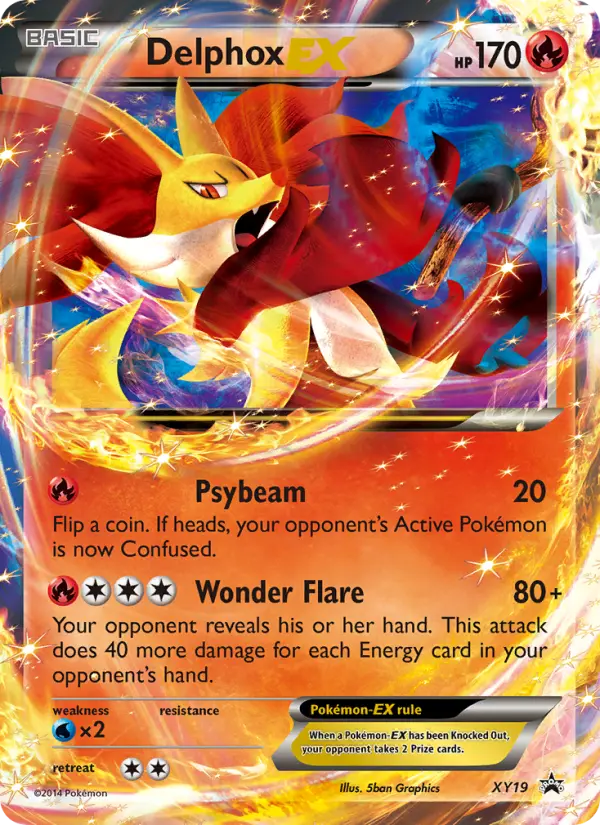 Delphox EX #19