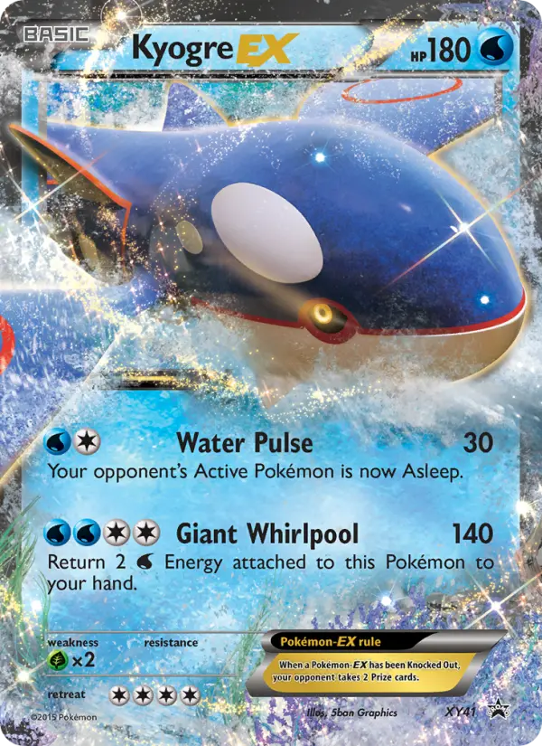 Kyogre EX #41