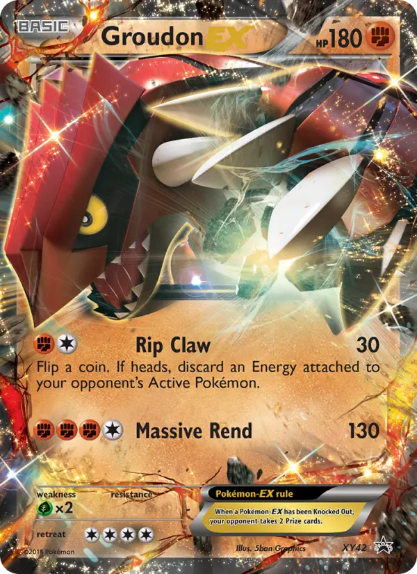 Groudon EX #42