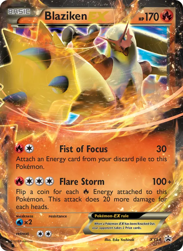 Blaziken EX #54