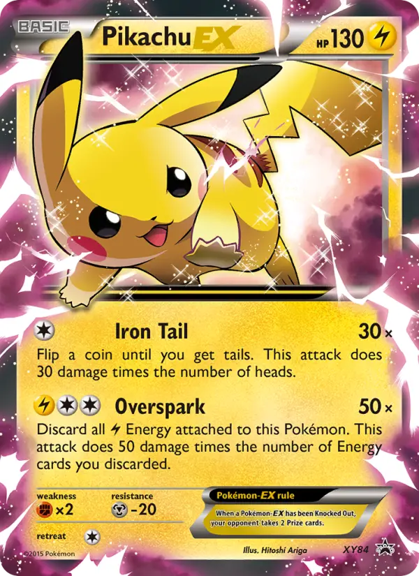Pikachu EX #84
