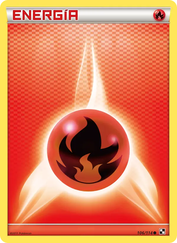 Energía Fuego #106 — Negro y Blanco