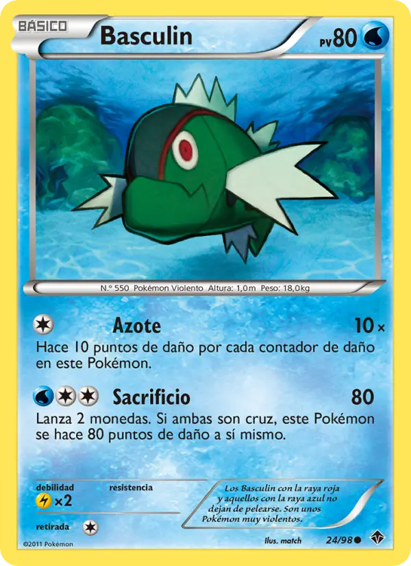 Basculin #24 — Fuerzas Emergentes (Reverse Holo)