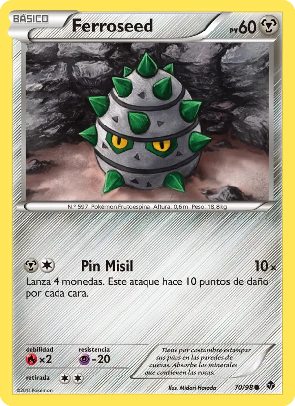 Ferroseed #70 — Fuerzas Emergentes (Reverse Holo)