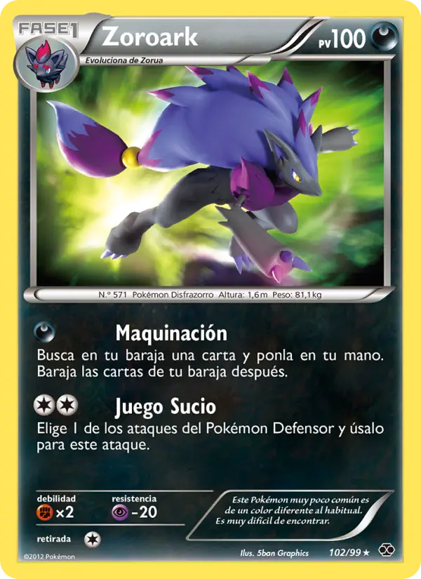 Zoroark #102