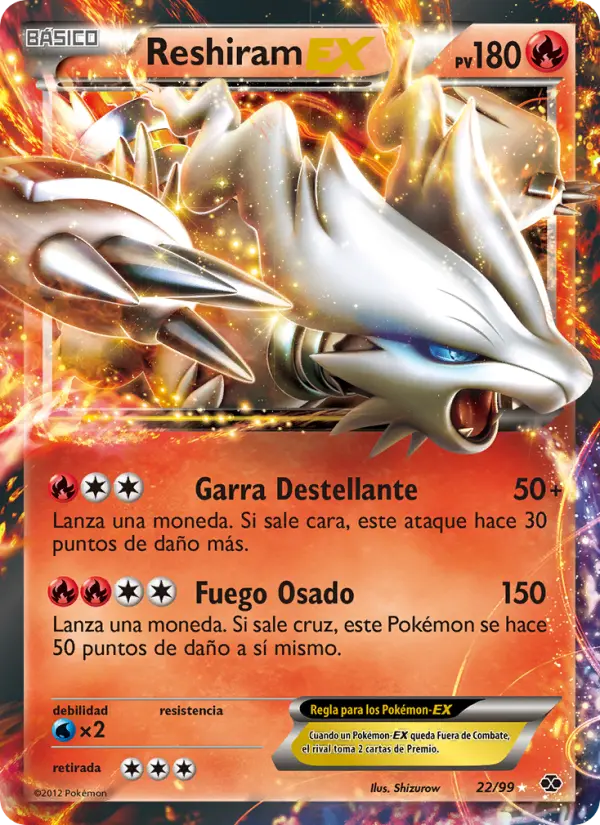 Reshiram ex #22