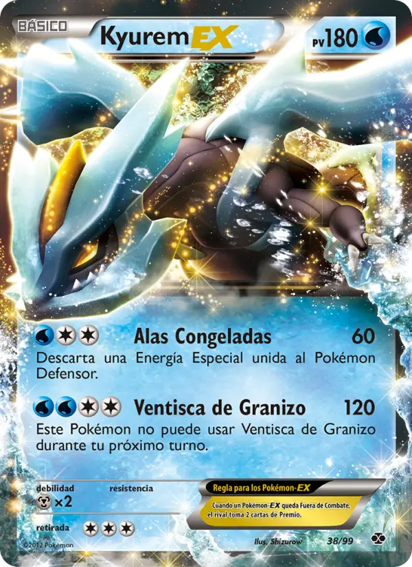 Kyurem EX #38
