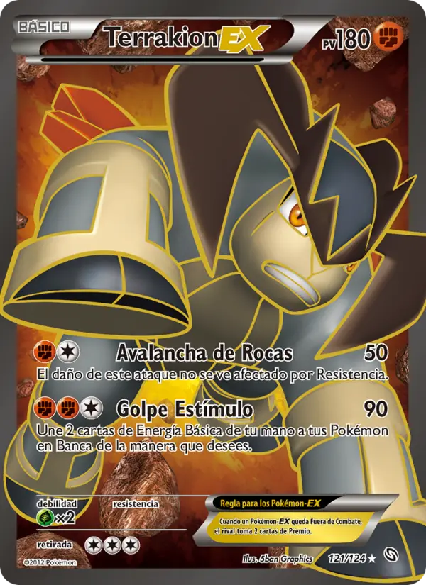 Terrakion-EX #121