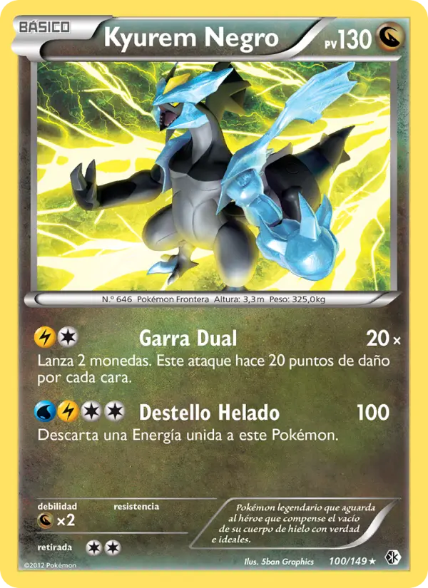 Kyurem Negro #100