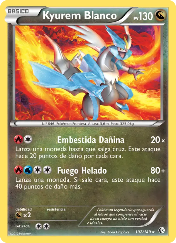 White Kyurem #102
