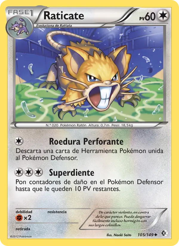 Raticate #105
