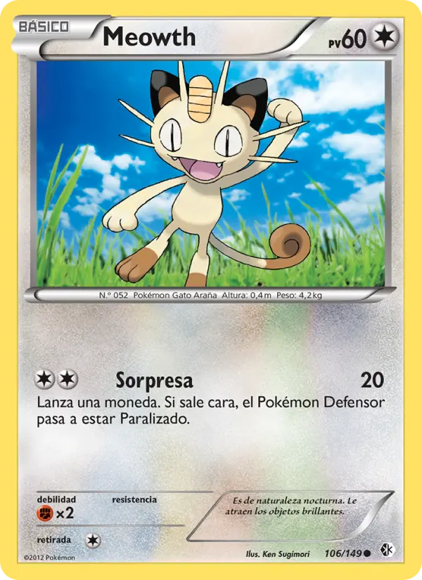 Meowth #106
