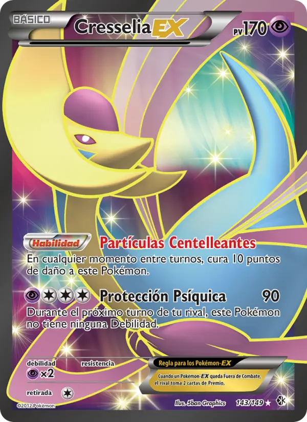 Cresselia-EX #143 — Fronteras Cruzadas