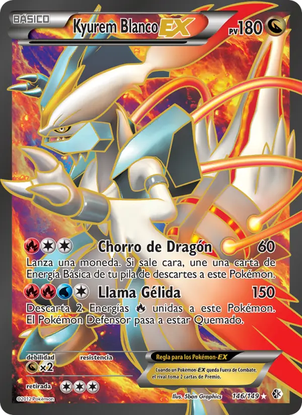 White Kyurem EX #146