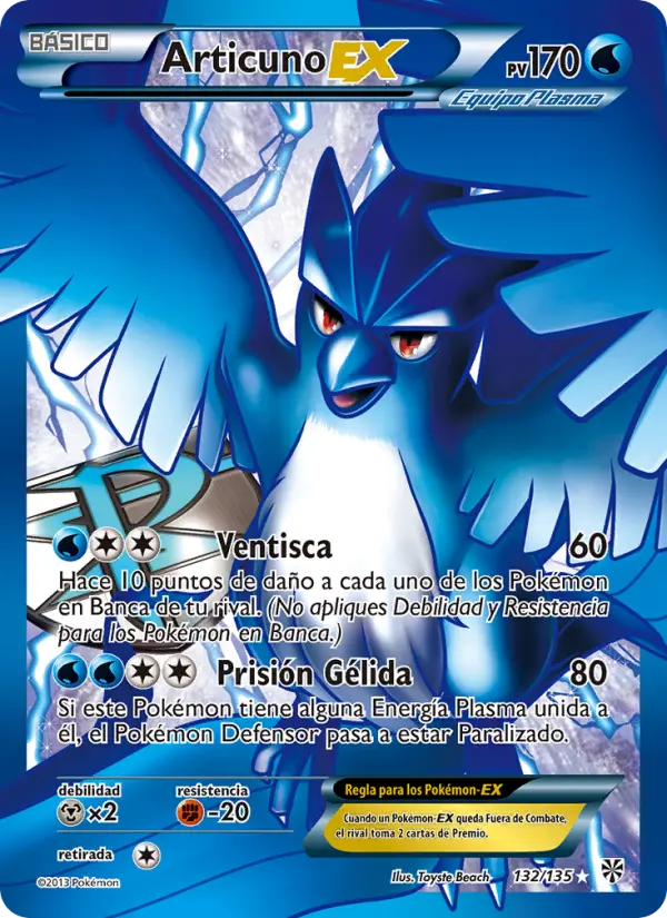 Articuno-EX #132